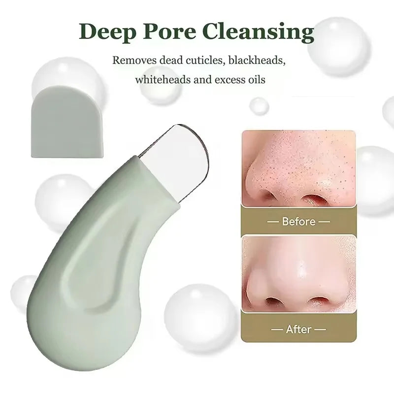 Grattoir Nettoyant Pores Silicone — Anti-Points Noirs Visage
