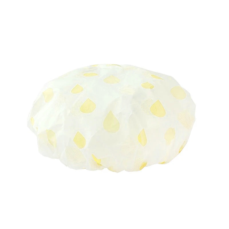 Bonnet de Douche Réutilisable — Imperméable, Taille Universelle