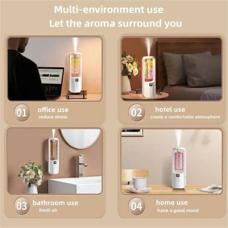 Diffuseur Arômes Style Hôtel — Huile Essentielle 50ml