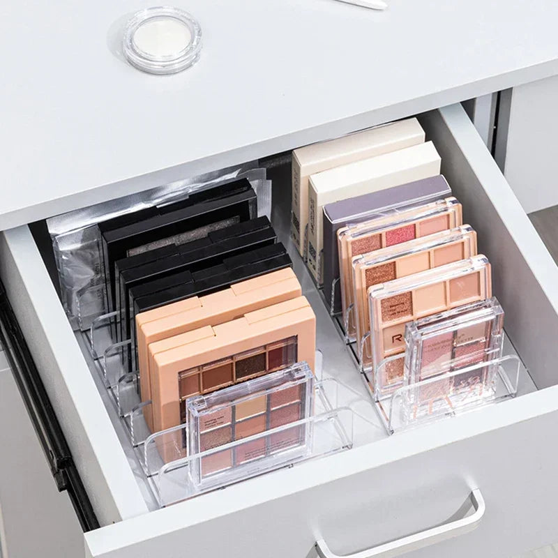 Organisateur Maquillage 7 Compartiments — Présentoir Transparent