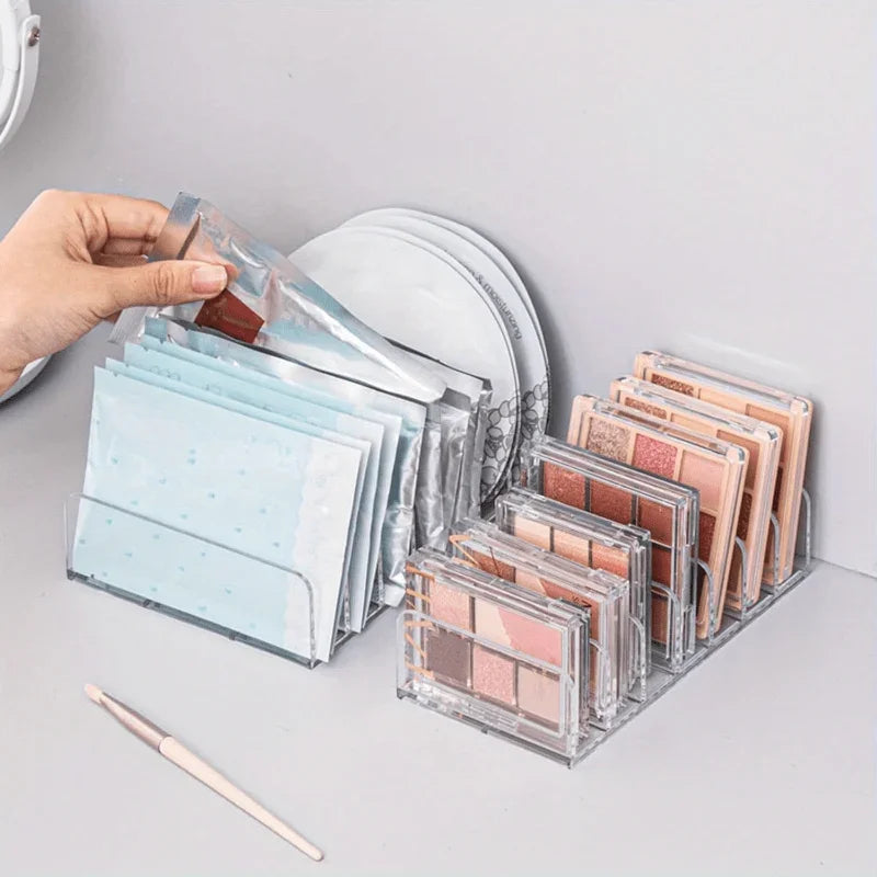 Organisateur Cosmétiques 7 Compartiments — Transparent, Multi-Usages
