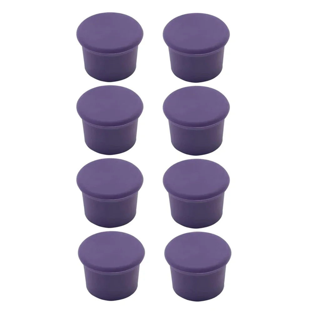 Bouchons Silicone Lot 8pcs — Vin, Champagne & Bière