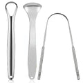 Gratte-langue inox — Hygiène bucco-dentaire, réutilisable
