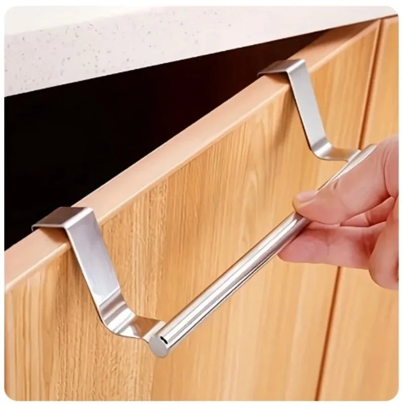 Porte-serviettes sur porte — Inox, sans perçage