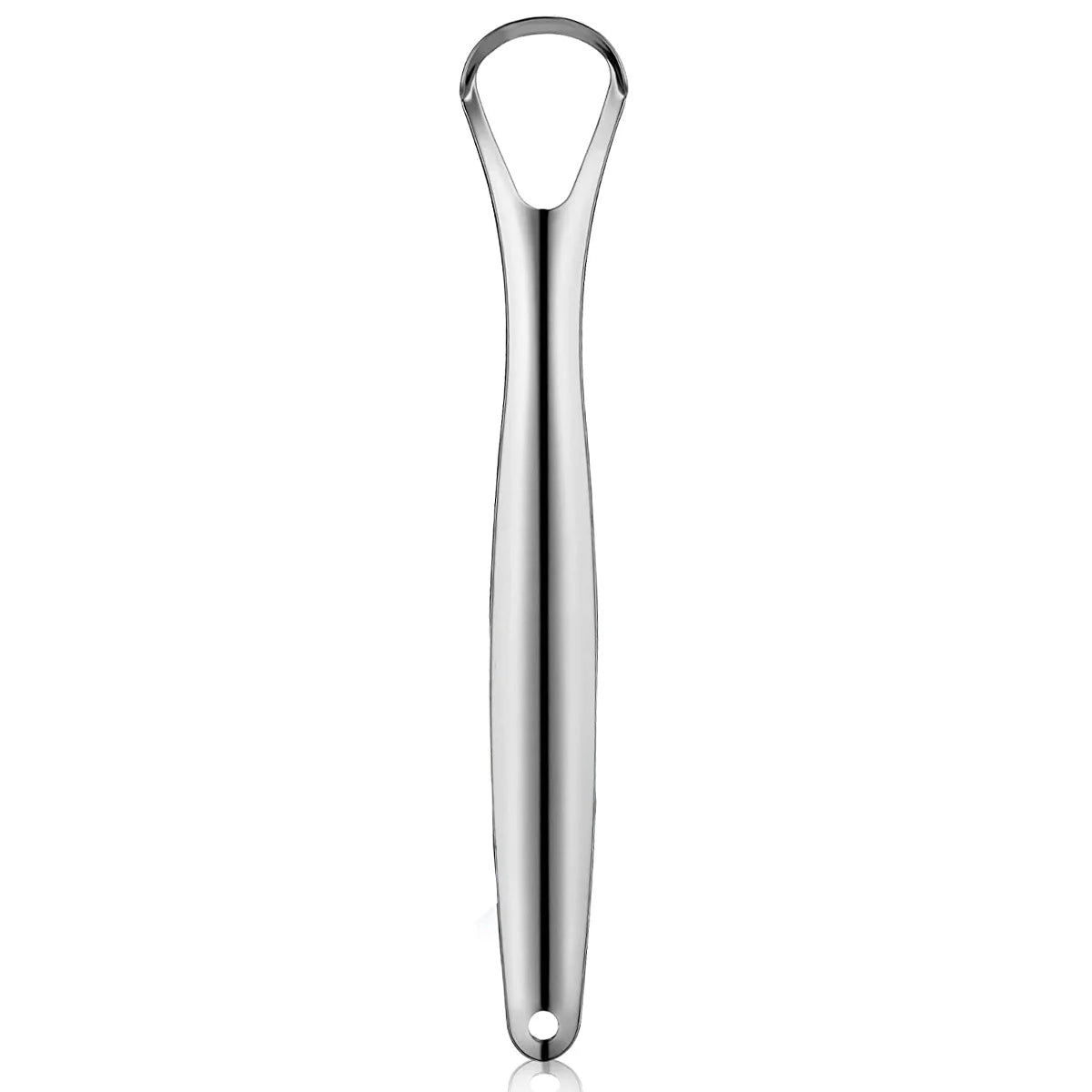 Gratte-langue inox — Hygiène bucco-dentaire, réutilisable
