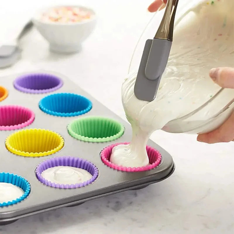 Moules Silicone Ronds & Cœurs — Chocolats, Glaçons & Déco Pâtisserie