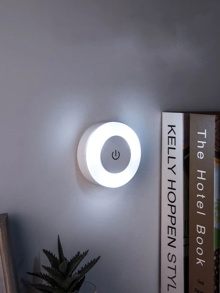 Veilleuse LED Tactile USB Rechargeable Magnétique