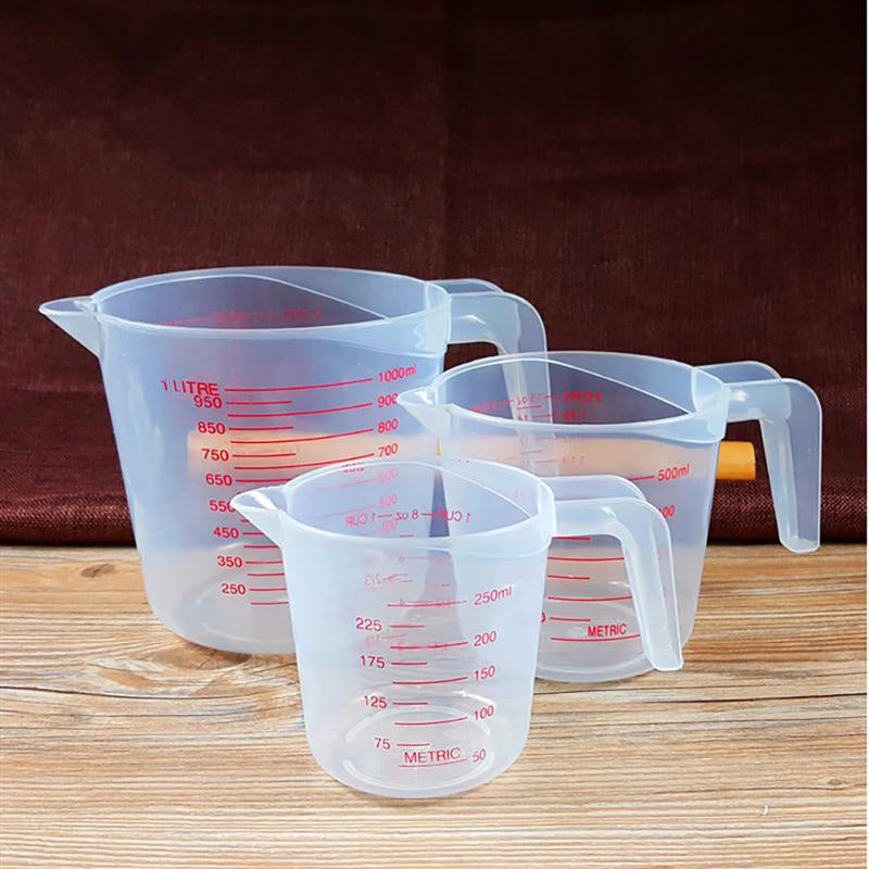 Set 3 Verres Doseurs 250/500/1000ml — Pâtisserie & Cuisine