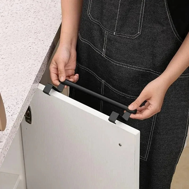 Porte-serviettes sur porte — Inox, sans perçage