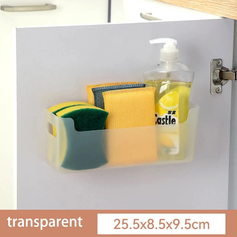 Organisateur mural cuisine — Rangement sacs & films alimentaires