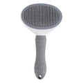 Brosse Auto-Nettoyante Silicone — Chien & Chat Poils Courts/Longs