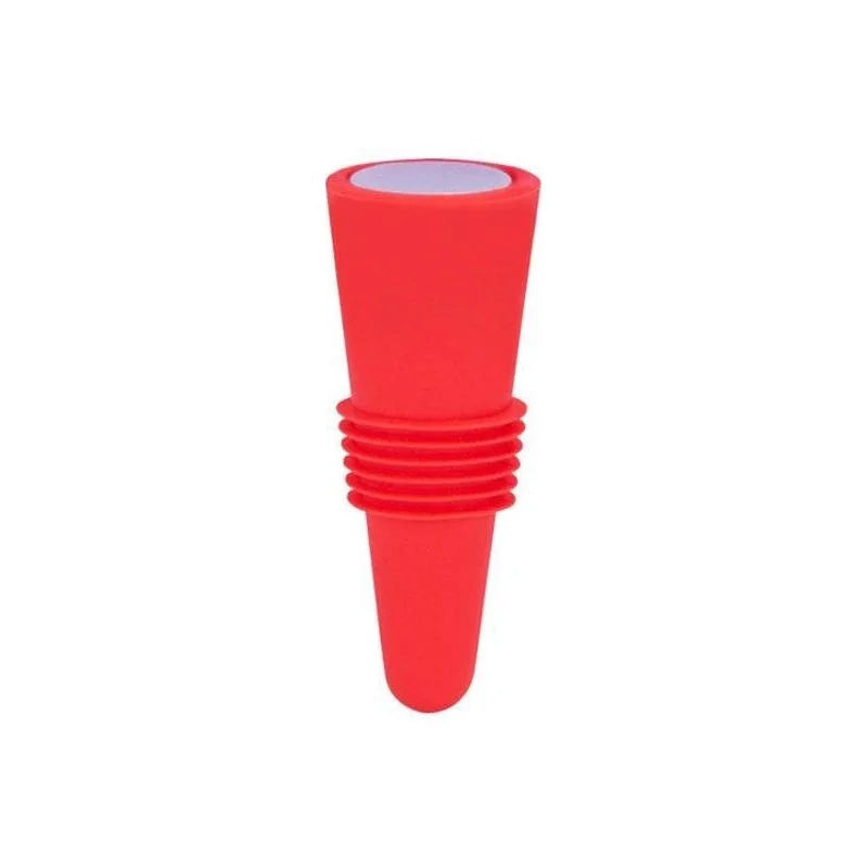 Bouchon Silicone Push Réutilisable — Vin, Bière & Champagne
