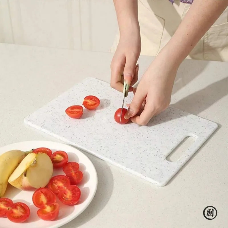 Planche à découper effet marbre — Antibactérienne & lavable