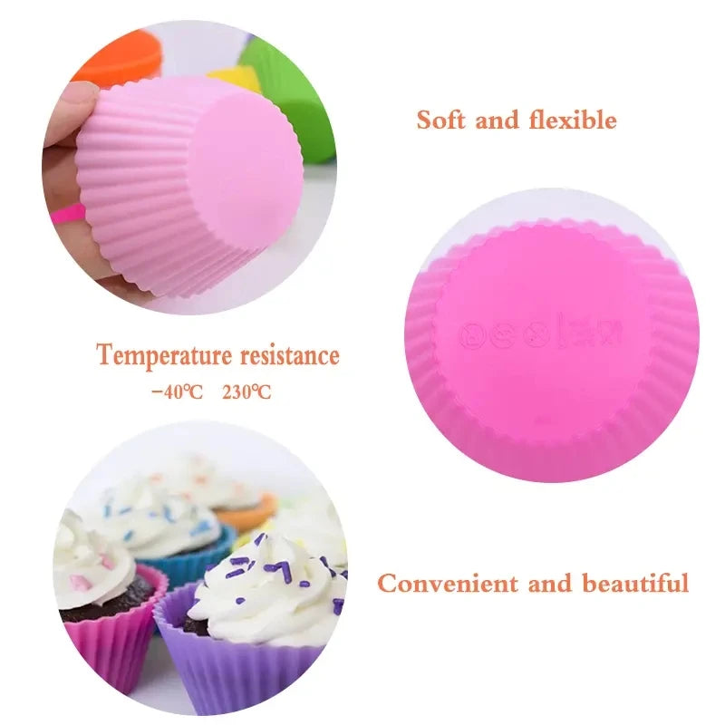 Moules Silicone Ronds & Cœurs — Chocolats, Glaçons & Déco Pâtisserie