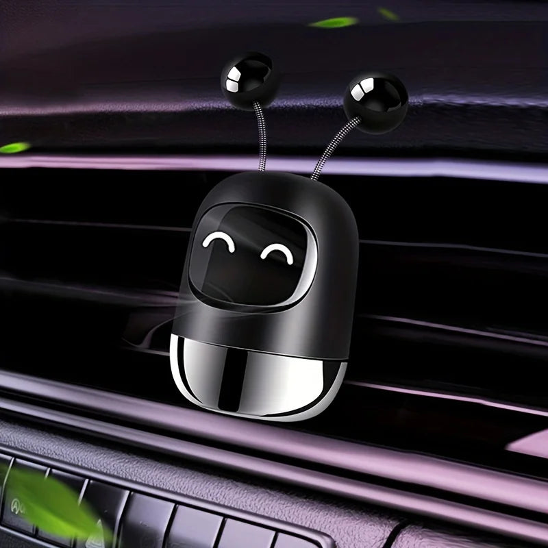 Désodorisant Voiture Robot — Diffuseur Grille d'Aération