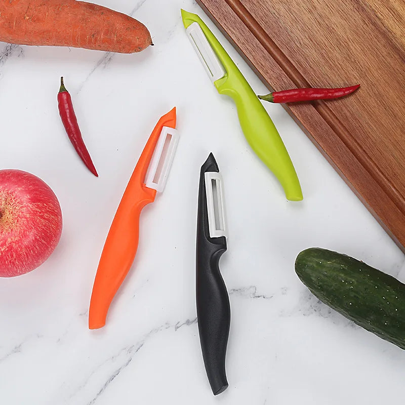 Éplucheur Multifonction Lame Inox — Légumes & Fruits