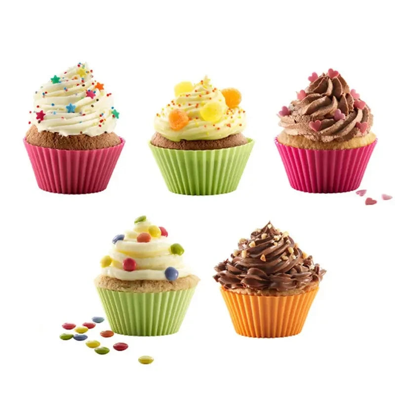 Moules Silicone Ronds & Cœurs — Chocolats, Glaçons & Déco Pâtisserie